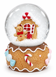 Gingerbread Christmas Snow Globe – 45 mm