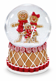 Musical Gingerbread Snow Globe – 10 cm