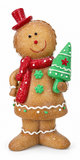 Ceramic Iced Gingerbread Figurine