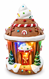 LED Gingerbread Ice Cream House