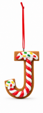 Gingerbread Alphabet Hanging Ornament