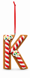 Gingerbread Alphabet Hanging Ornament