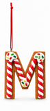 Gingerbread Alphabet Hanging Ornament