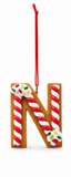 Gingerbread Alphabet Hanging Ornament