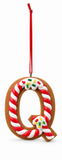 Gingerbread Alphabet Hanging Ornament