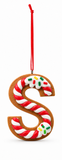Gingerbread Alphabet Hanging Ornament