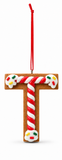 Gingerbread Alphabet Hanging Ornament
