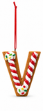 Gingerbread Alphabet Hanging Ornament