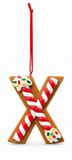 Gingerbread Alphabet Hanging Ornament