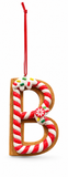 Gingerbread Alphabet Hanging Ornament