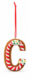 Gingerbread Alphabet Hanging Ornament