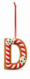 Gingerbread Alphabet Hanging Ornament
