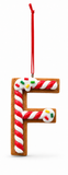 Gingerbread Alphabet Hanging Ornament