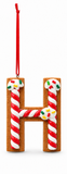 Gingerbread Alphabet Hanging Ornament