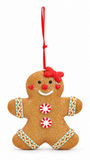 Chubby Gingerbread Hanging Ornament – 10cm