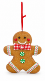 Chubby Gingerbread Hanging Ornament – 10cm