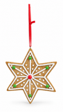 Gingerbread Sugar Cookie Hanging Ornament – 10cm