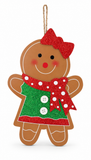 Gingerbread Guy or Gal Hanging Decoration – 36cm