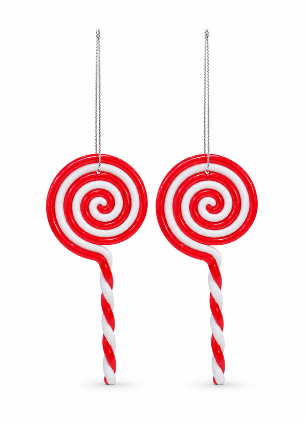 Lollipop Hanging Decorations – 2 Pack, 13cm
