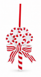 Candy Cane Lollipop Hanging Ornament – 10cm
