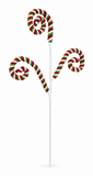 Plush Candy Cane Swirl Pick – 50cm