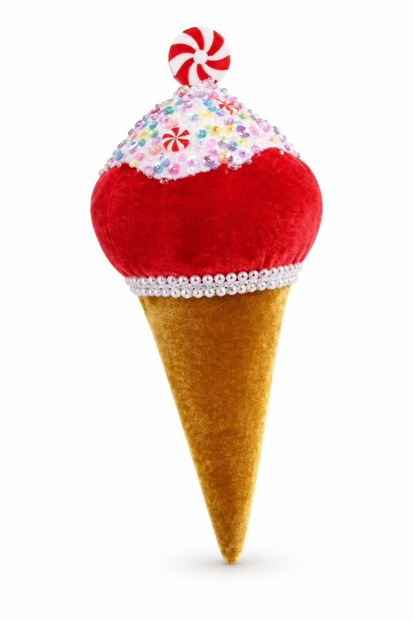 Velvet Sprinkles Treat Hanging Ornament