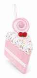 Velvet Cake Slice Hanging Ornament