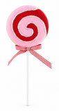 Velvet Lollipop Christmas Decoration