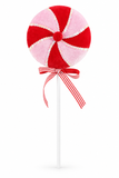 Velvet Lollipop Christmas Decoration