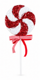 Sequin Spiral Lollipop Decoration