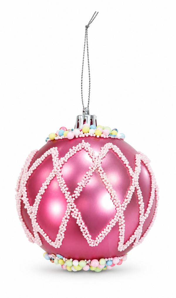Glossy Candy Christmas Bauble