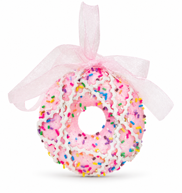 Sprinkles Doughnut Hanging Ornament – 10cm