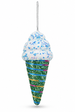 Rainbow Cone Ice Cream Hanging Ornament – 15cm