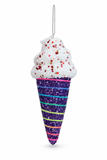 Rainbow Cone Ice Cream Hanging Ornament – 15cm
