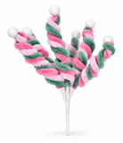 Marshmallow Spiral Mini Decoration Pick
