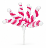 Marshmallow Spiral Mini Decoration Pick