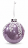 Snowcapped Pearl Christmas Bauble