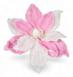 Iridescent Magnolia Christmas Clip