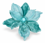 Iridescent Magnolia Christmas Clip