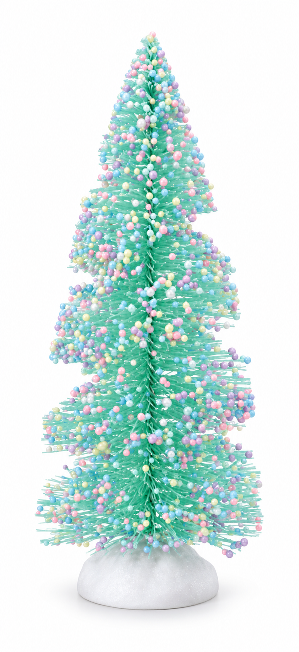 Sprinkles Spiral Bristle Christmas Tree
