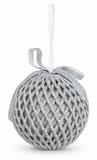 Glitter Honeycomb Christmas Bauble