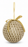 Glitter Honeycomb Christmas Bauble