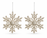 Glitter Hanging Christmas Decorations – 2 Pack