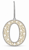 Pearl Alphabet Hanging Ornament – 10cm