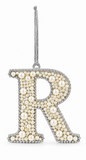 Pearl Alphabet Hanging Ornament – 10cm