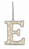 Pearl Alphabet Hanging Ornament – 10cm