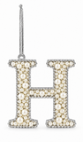 Pearl Alphabet Hanging Ornament – 10cm