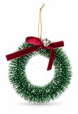 Bristle Wreath Hanging Ornament – 12cm