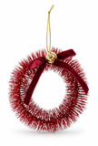 Bristle Wreath Hanging Ornament – 12cm