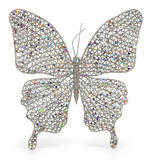 Openwork Glitter Butterfly Clip